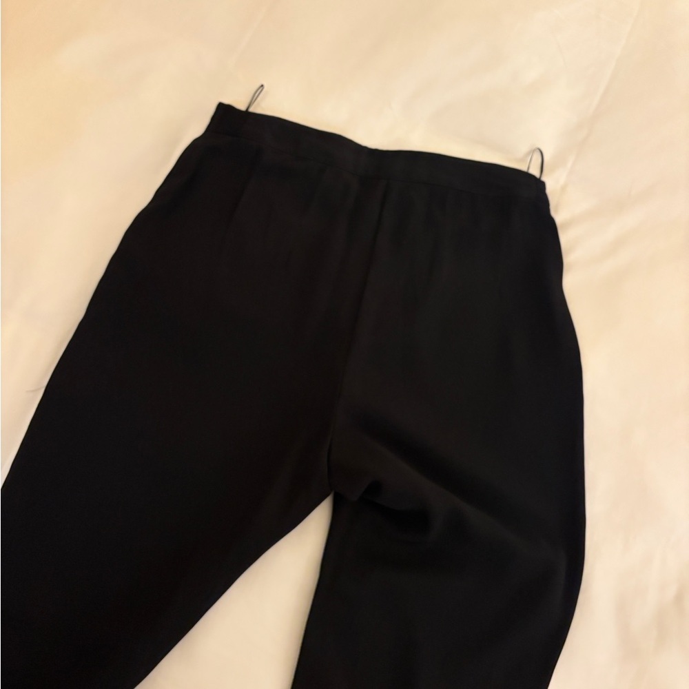 KEEPSAKE the Label Black Wide Leg Jumpsuit Pants trouser romance slit leg - Picture 9 of 9